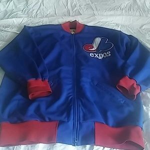 Vintage Mitchell & Ness Montreal Expos Track jacke